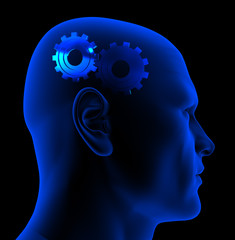 head with gear wheels