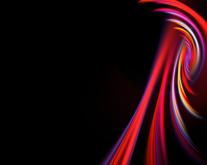 Naklejka premium Abstract Fractal Texture