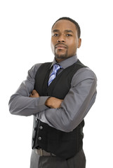 Successful african american business man