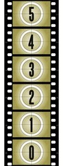 Obraz premium Film Strip (Countdown) I
