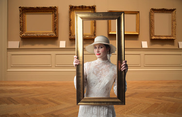 Beauty in frame