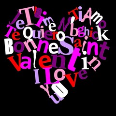 Carte de saint valentin