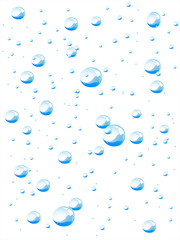 Luftblasen im Wasser