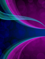 Colorful_waves_on_glow_background_eps10