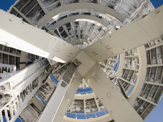 Brockenturm von unten