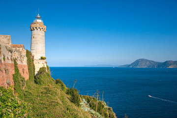 Fototapeta na wymiar Portoferraio, Wyspa Elba, Włochy.