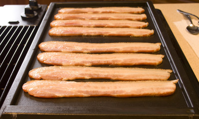 Bacon on the Grill