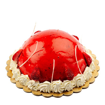 zuccotto alla fragola