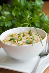 Risotto in a bowl