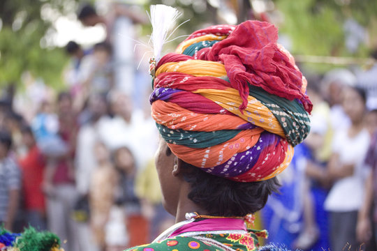 Multicolor Rajasthani Turban
