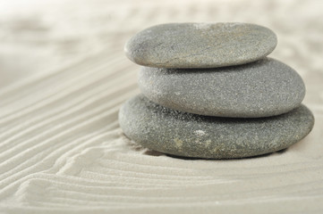 stones on sea sand