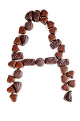 letter from  chocolates