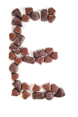 letter from chocolates