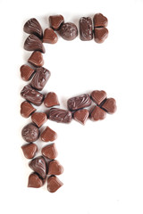 letter from chocolates
