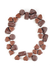 letter from chocolates
