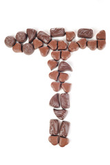 letter from chocolates