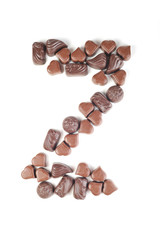 letter from chocolates