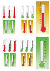 thermometers illustrated