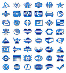 Blue Icons