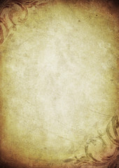 grunge floral background with space for text or image