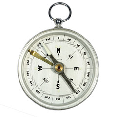 Compass isolated on white