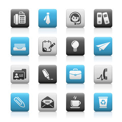 Matte Icons //  Office & Business