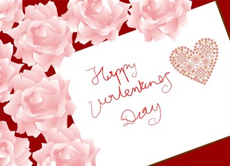 kartka na walentynki © Lasa