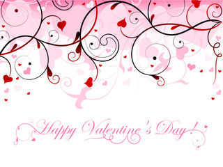 Beautiful valentine card