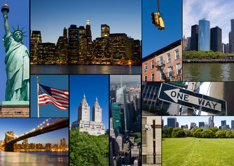 New York collage