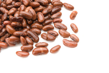 Macro shot of kidney beans