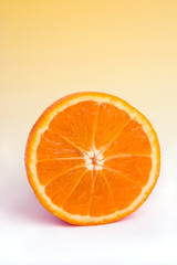 Fruits et vitamines - orange couée