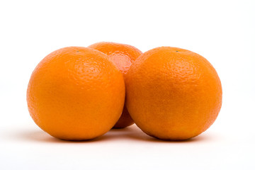 Fruits et vitamines - oranges et  clémentines