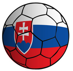 Balón bandera Selección Eslovaquia