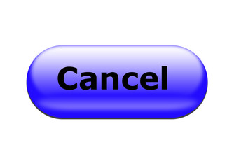 Blue Button Cancel