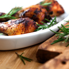 Roast chicken with rosemary