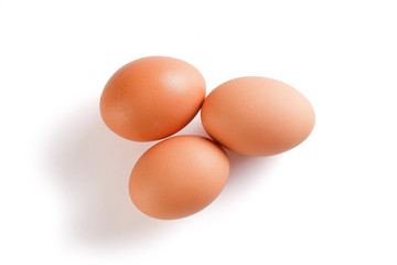 three eggs