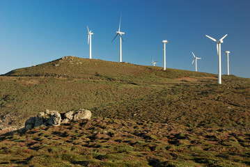 wind turbines