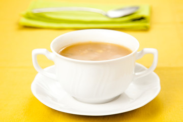 tasty vegetables soup