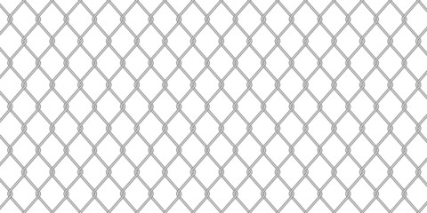 Fototapeta premium vector illustrated fence