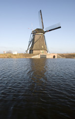 Naklejka premium Dutch Windmill