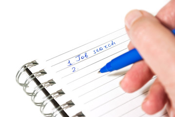 Making job search plans