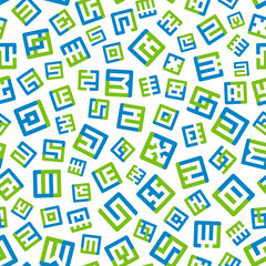 Seamless abstract background. Vector pattern.