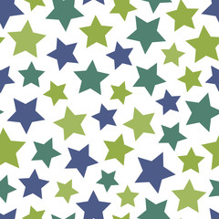 Obraz premium Seamless star background. Vector pattern.