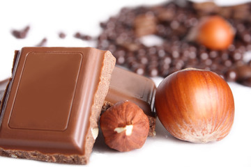 chocolate and nuts