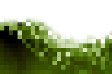 fondo mosaicos verdes