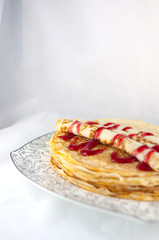 pancakes & syrup