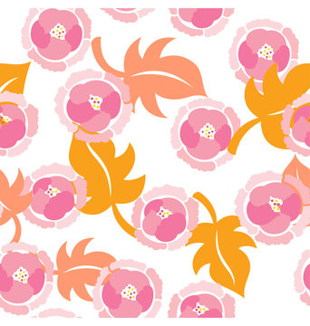 Mutan flowers pattern