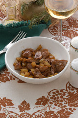 Patate e funghi porcini al rosmarino - Contorni