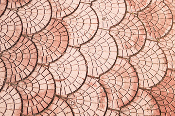 brown pattern tiles