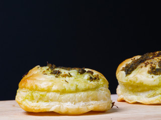 pesto pastry puff